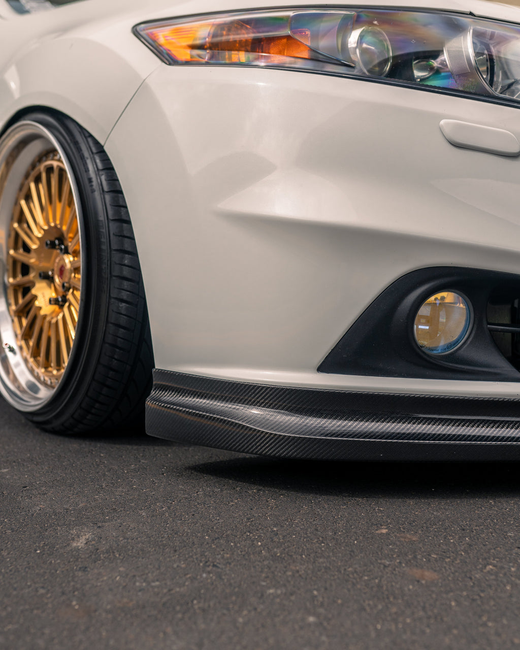 Spdz1 09-14 Acura Tsx Modulo Carbon Fiber Front Lip