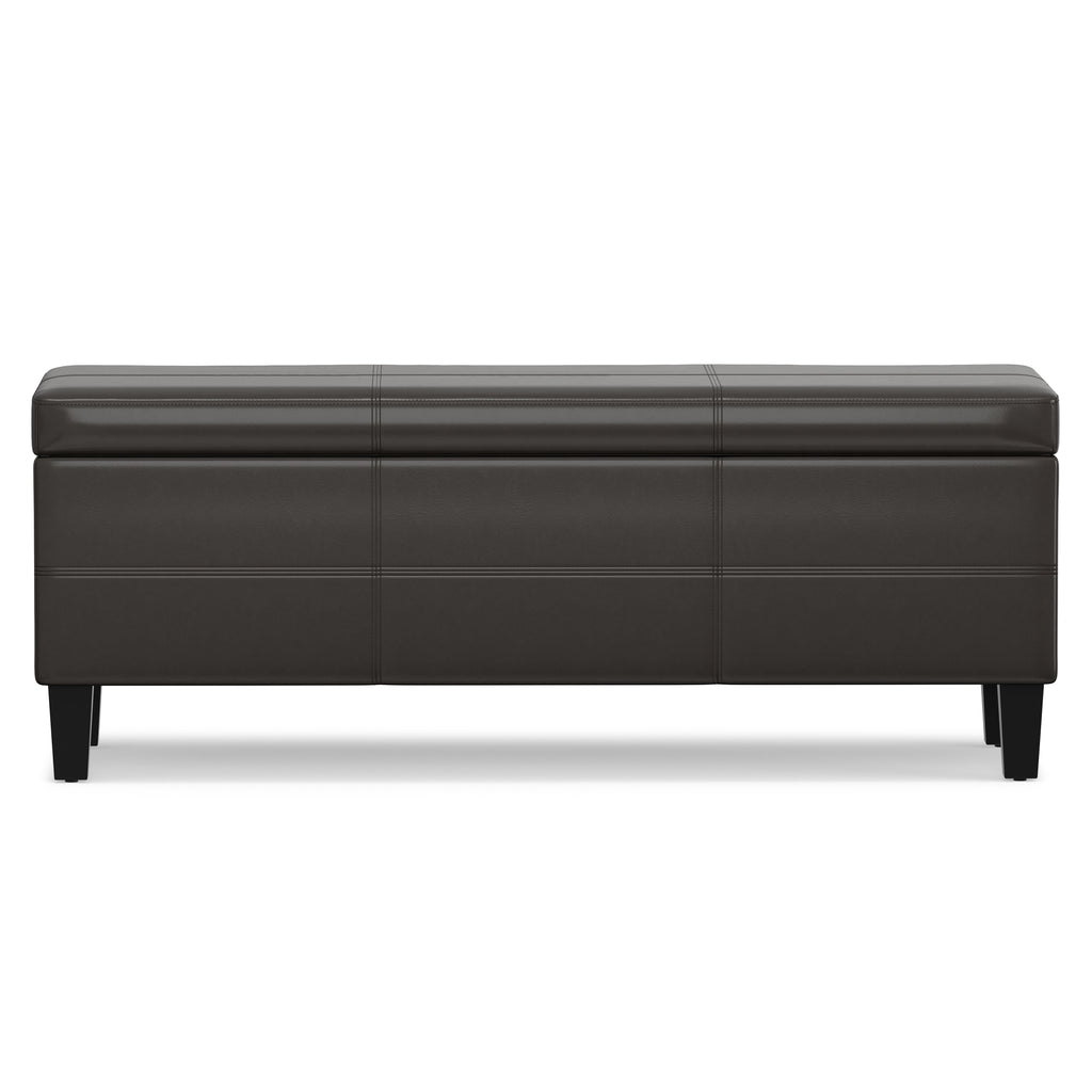 Afton Storage Ottoman Bench - Tanners