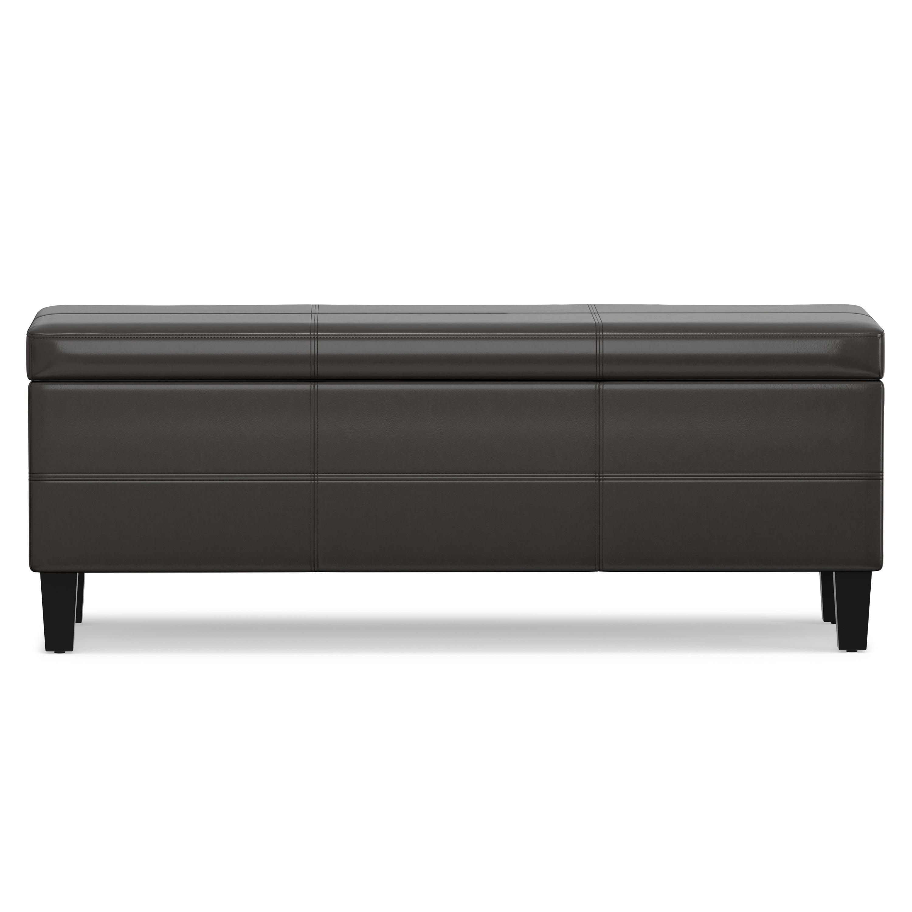 Afton Storage Ottoman Bench - Tanners