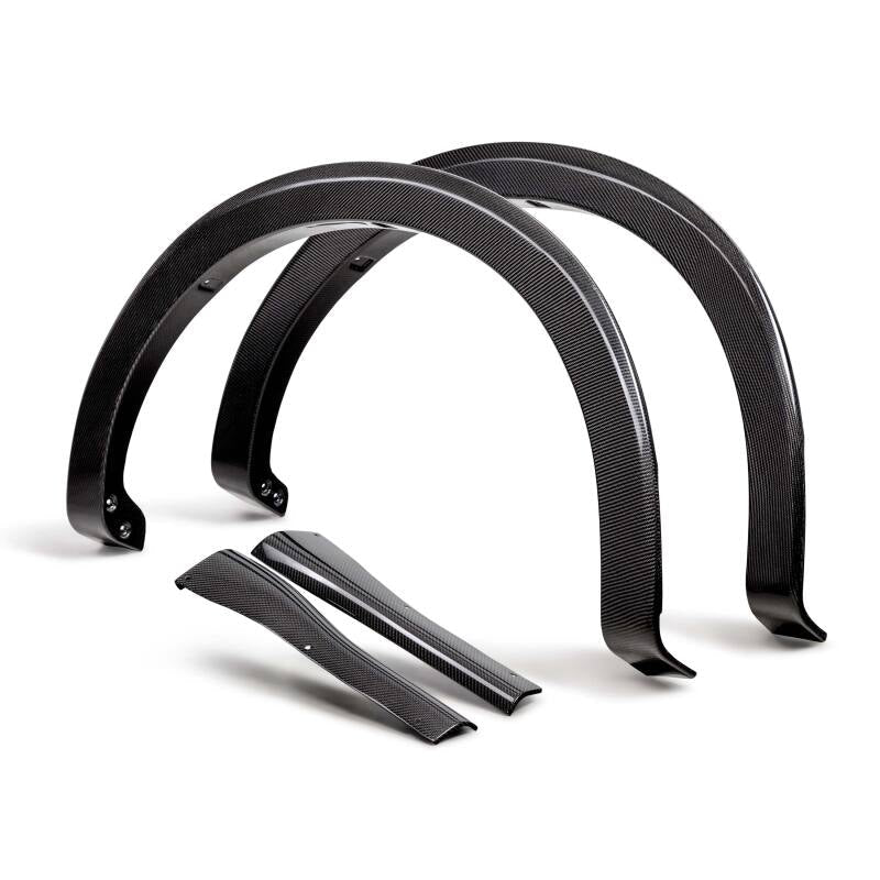 Anderson Composites 21-24 Ford F-150 (Non-Raptor) Type-AO Carbon Fiber Rear Fender Flares AC-FLR21FDF150-R-AO