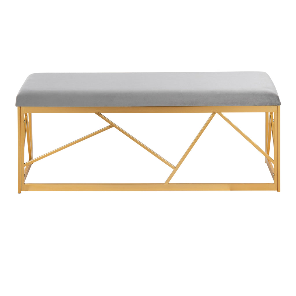 Folia Glam Metal Bench