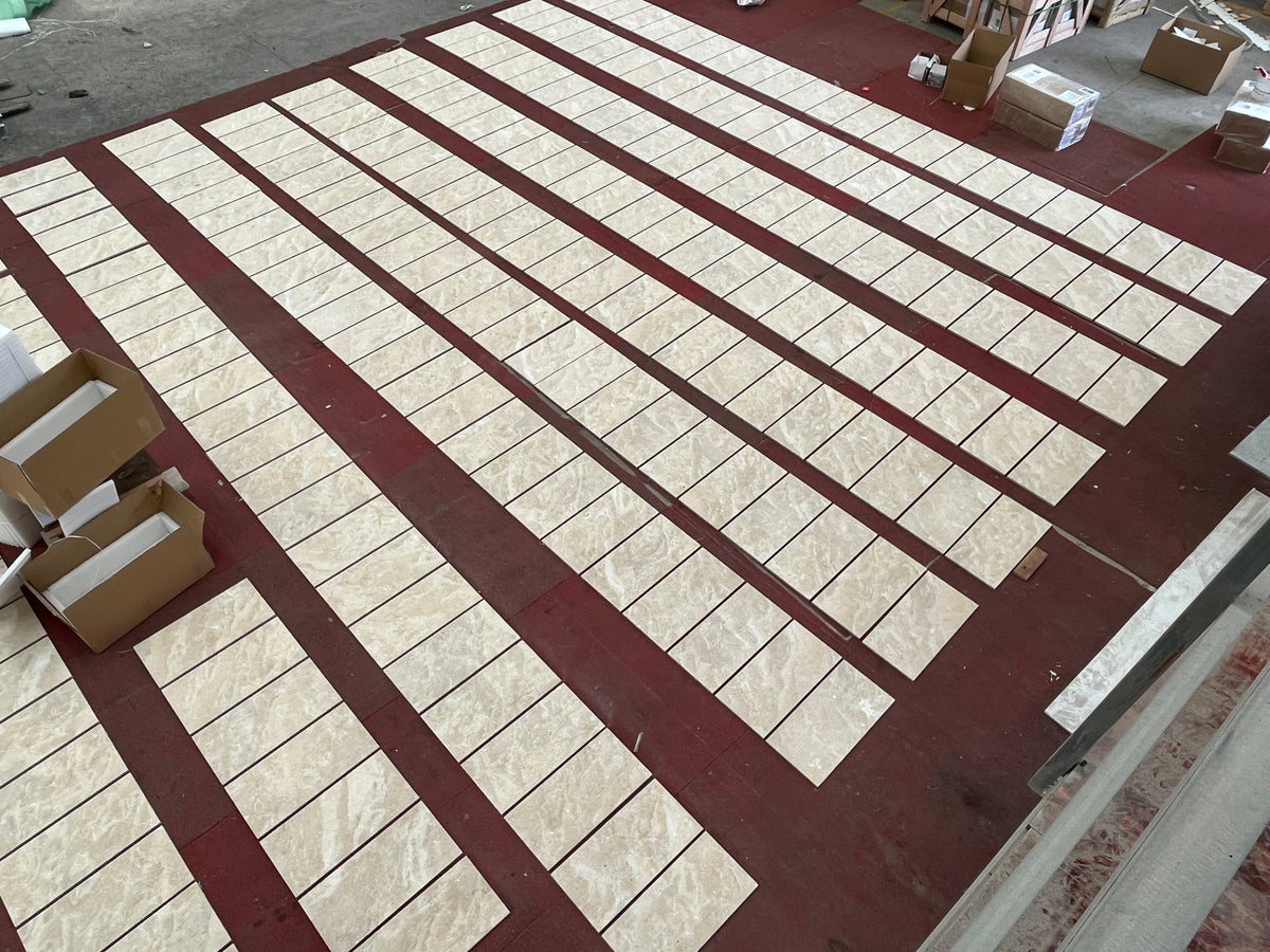 Gold Yellow Beige Natural Marble Wall Tiles
