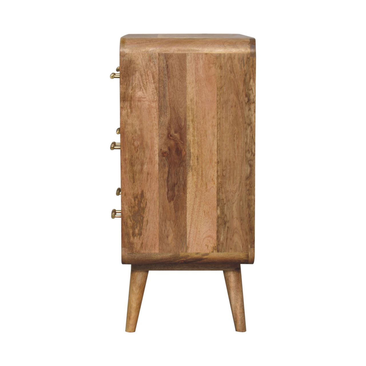 T-bar Ridged Chest, 3-Drawers