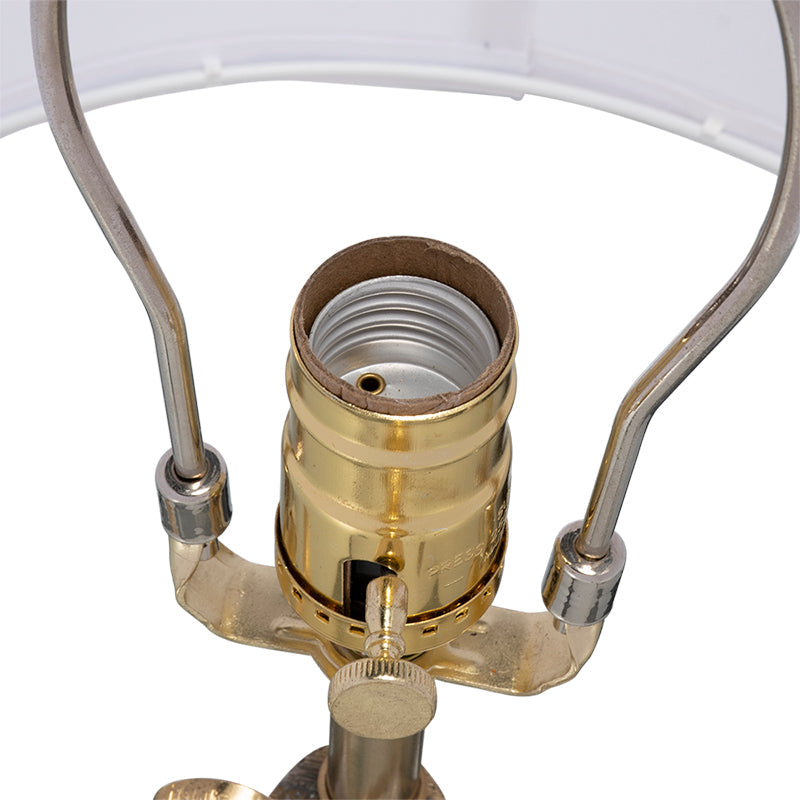 Elegant Table Lamp with Marble Base