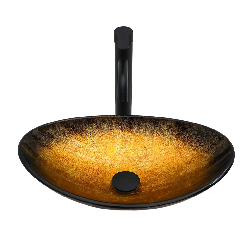 Artistic Tempered Glass Vessel Sink