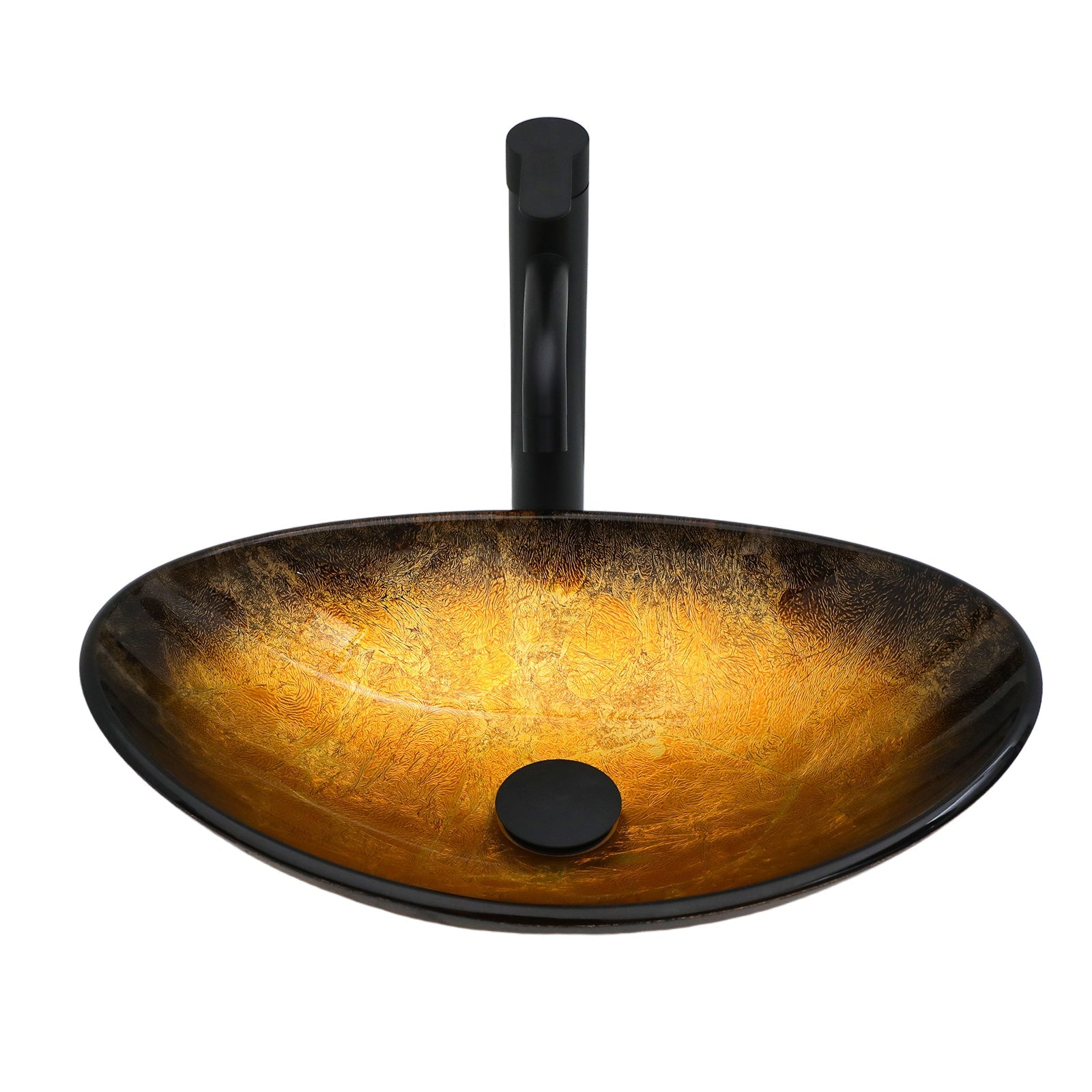 Artistic Tempered Glass Vessel Sink