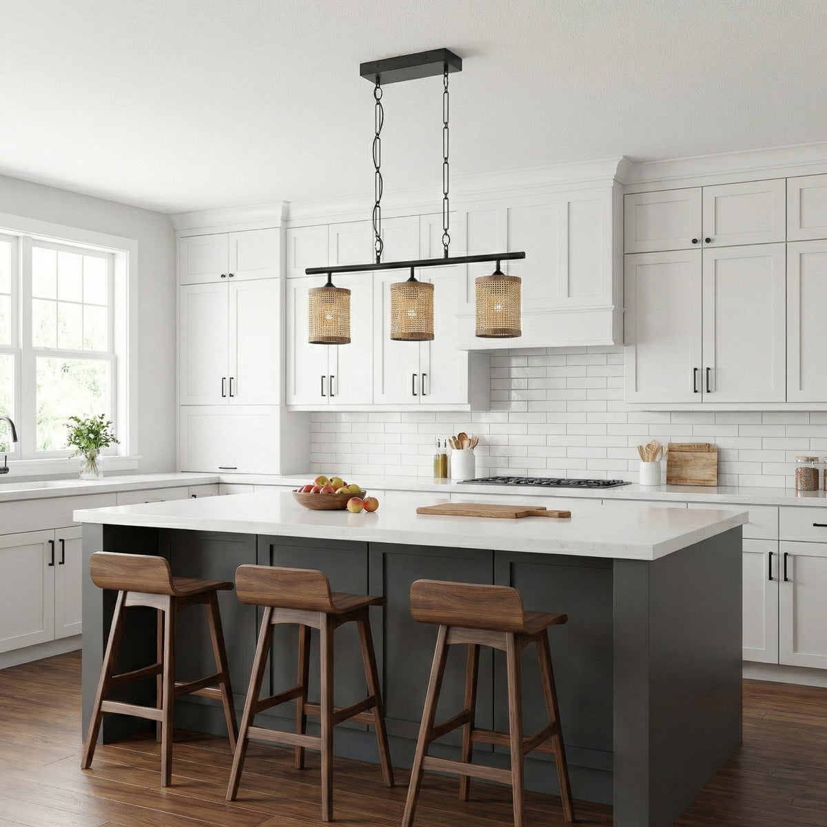 Elysian Three Lights Island Pendant Lamp
