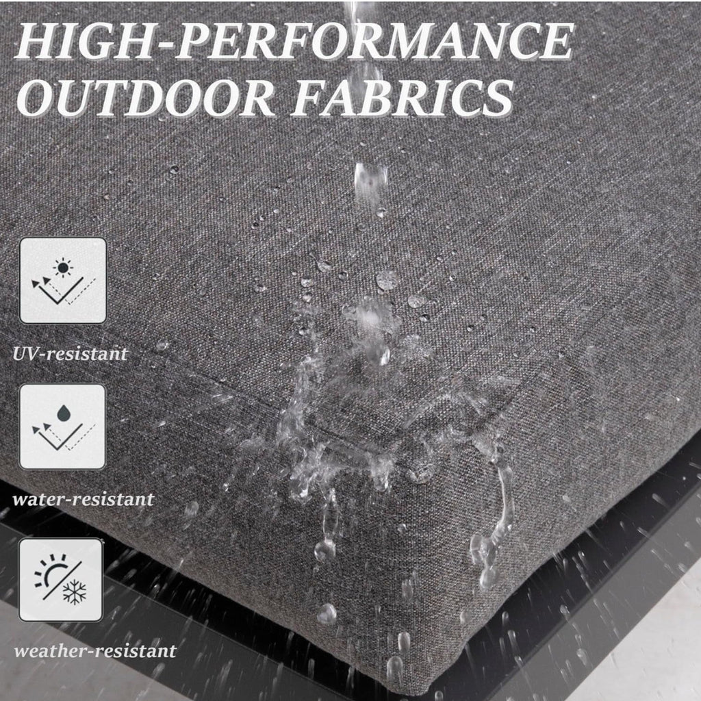 All-Weather 5-Piece Ultra Aluminum Patio Furniture Set