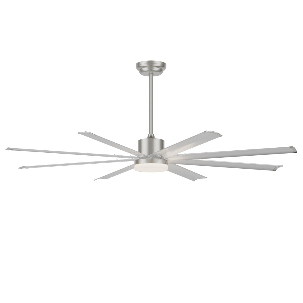 72 Inch Industrial PM DC Motor Ceiling Fan with Light