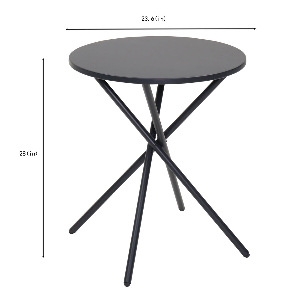 3-Piece Outdoor Wicker Bistro Set