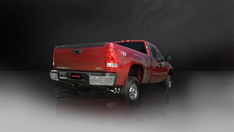 Corsa 11-12 Chevrolet Silverado Ext. Cab/Std. Bed 2500 6.0L V8 Polished Sport Cat-Back Exhaust 14792