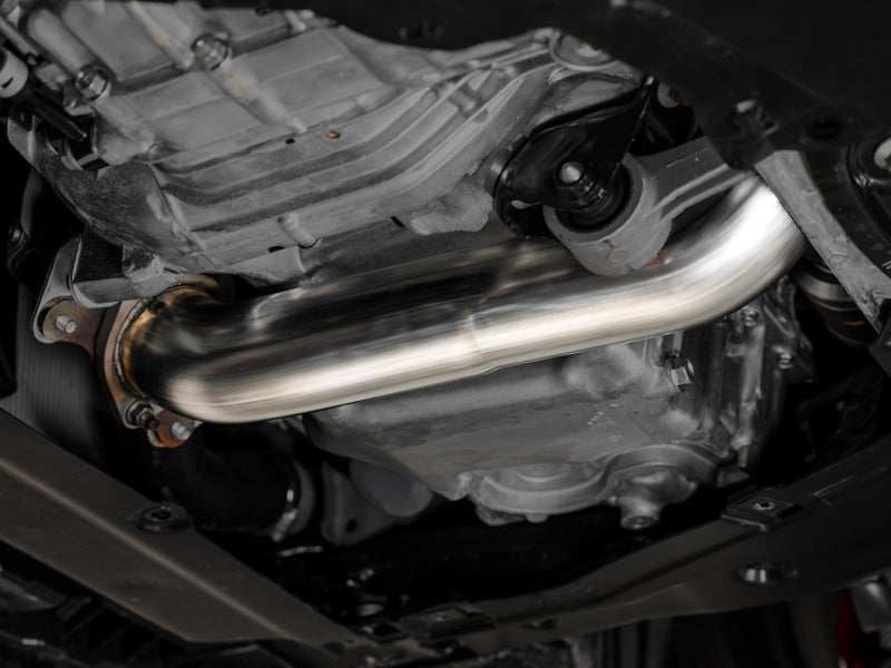 AWE Tuning 2024 Acura Integra Type S DE5 FWD Track Edition Exhaust w/ Triple Diamond Black Tips 3020-53335