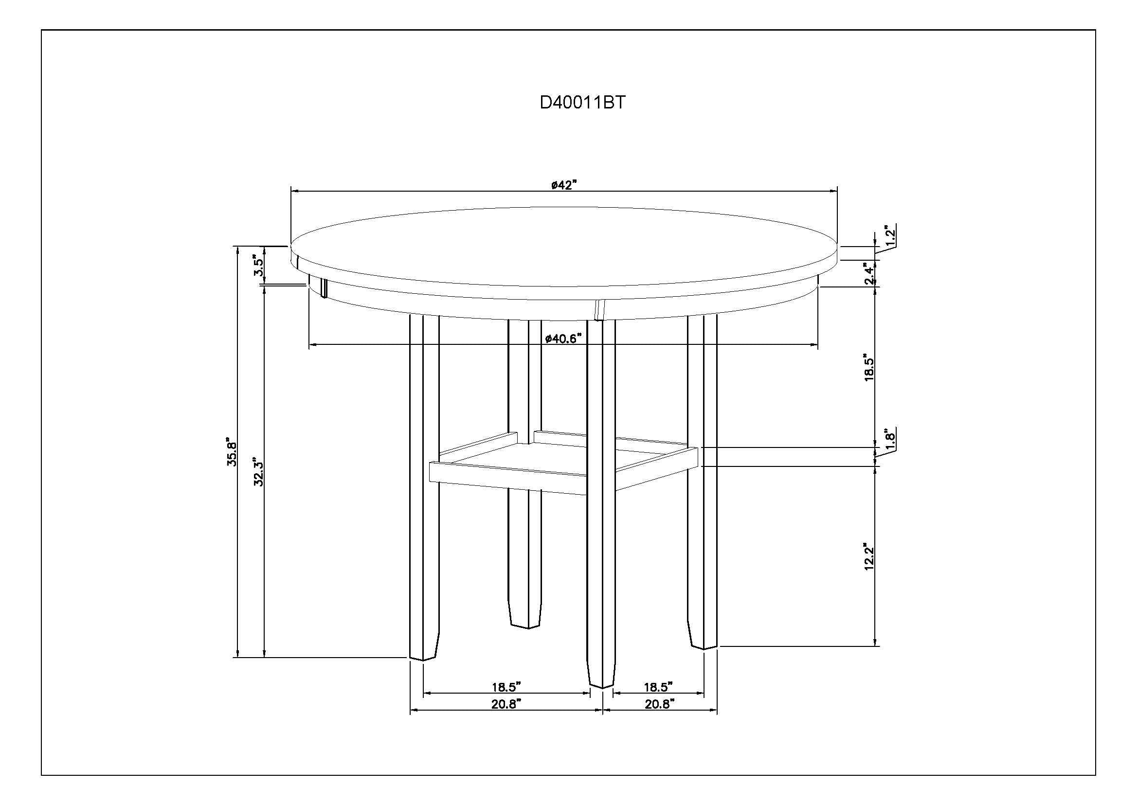 Greta Bar Table