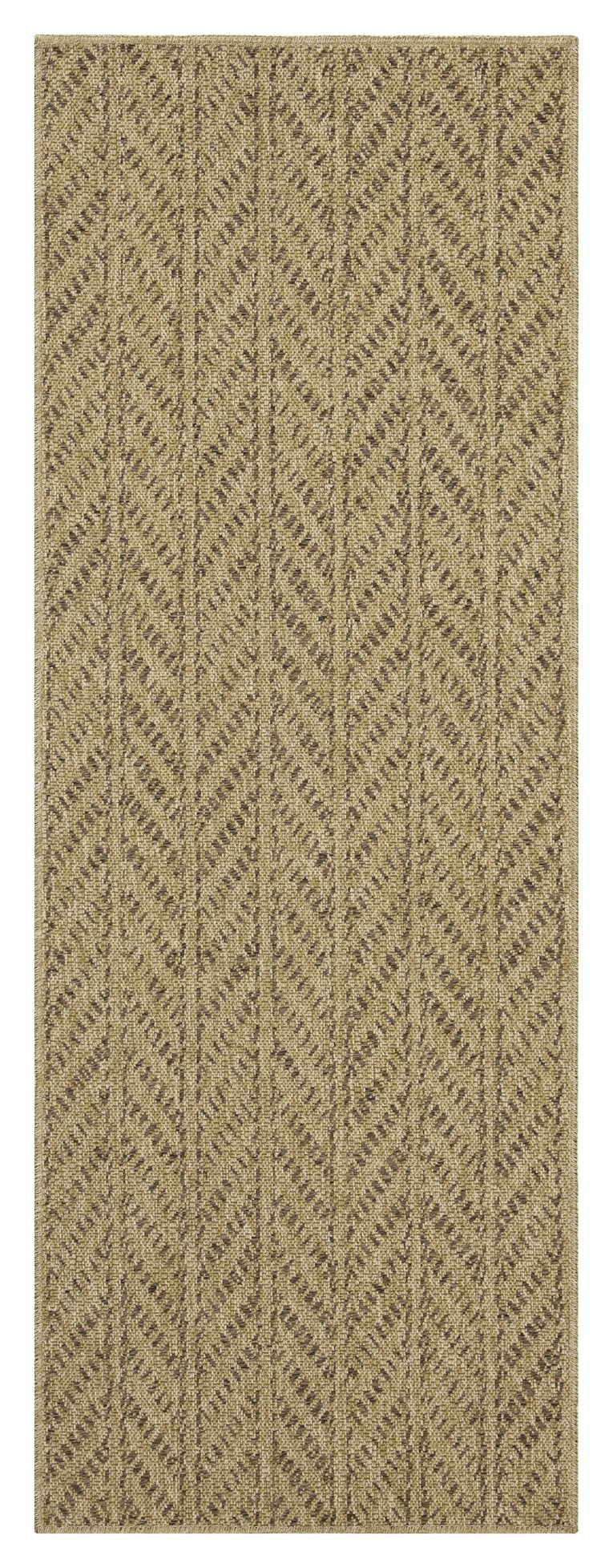 Earth GC_NTL1013 Jute/Mocha 5 ft. 3 in. x 7 ft. 3 in. Area Rug