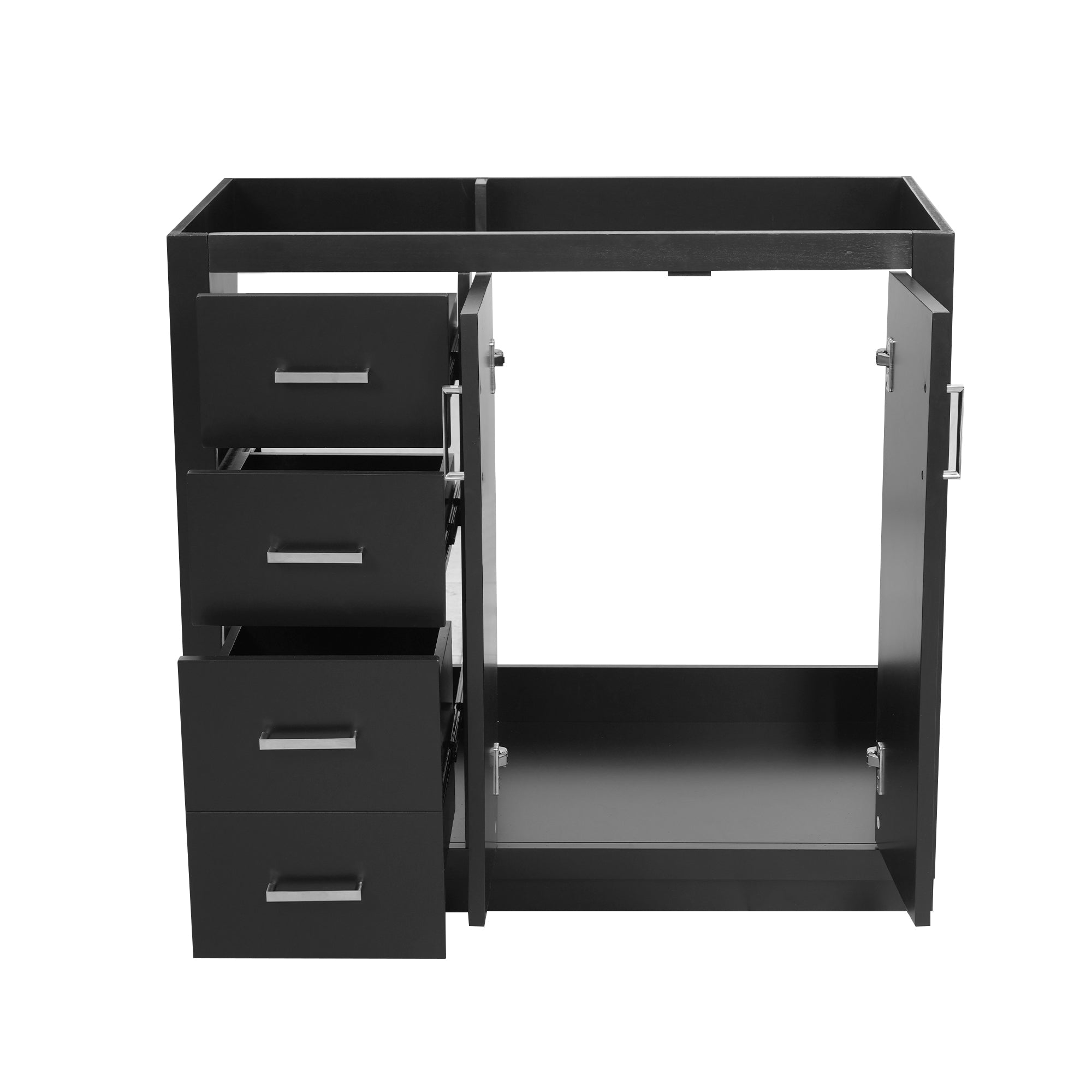 36'' Bathroom Vanity with Solid Wood Frame