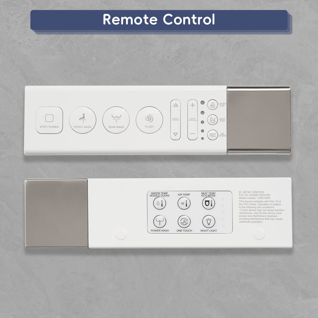 Tankless Smart Toilet With Bidet Built In