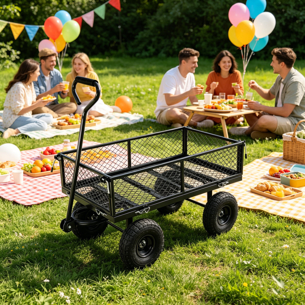 Wagon Cart Garden Carts