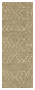 Earth GC_NTL1011 Jute/White Area Rug
