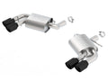 Borla 16-18 Chevy Camaro V8 SS AT/MT ATAK Rear Section Exhaust w/o Dual Mode Valves Ceramic Black 11921CB