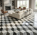 Hexagon Waterjet Marble