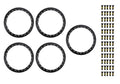 Ford Racing 2021+ Bronco Beadlock Trim Ring Kit - Gray M-1021K-BLG