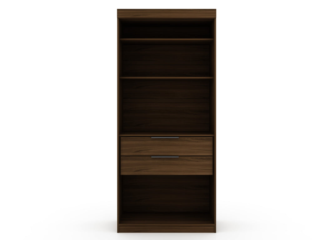 Mulberry 36" Wardrobe Closet in Chestnut