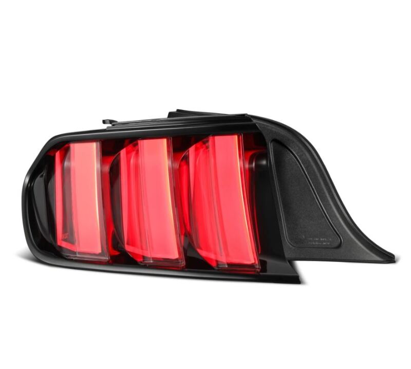 AlphaRex 15-23 Ford Mustang NOVA-Series Prismatic LED Tail Lights Black-Clear 655020 *Discontinued