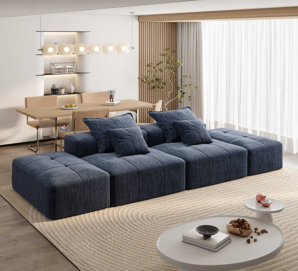 Modern Oversized Modular Sectional Sofa