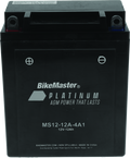 BikeMaster AGM Battery - MS12-12A-4A1 780703