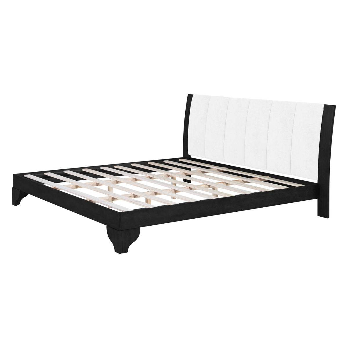 King Size Bed Frame in Black and White