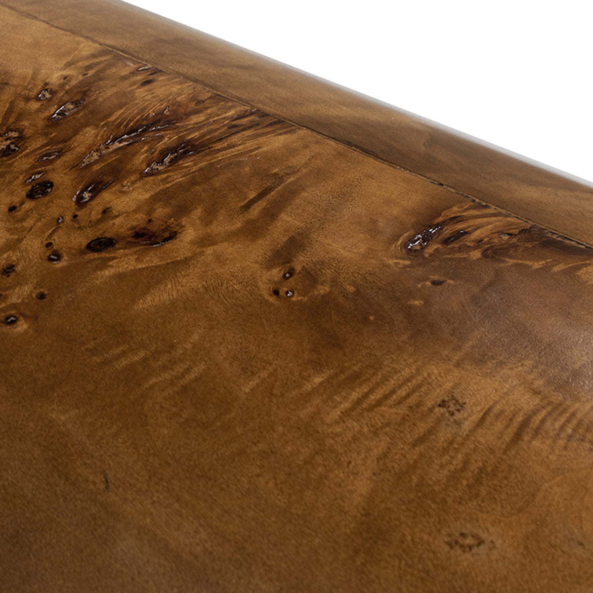 Nebula 29.5" Burl Accent Pillar Side Table