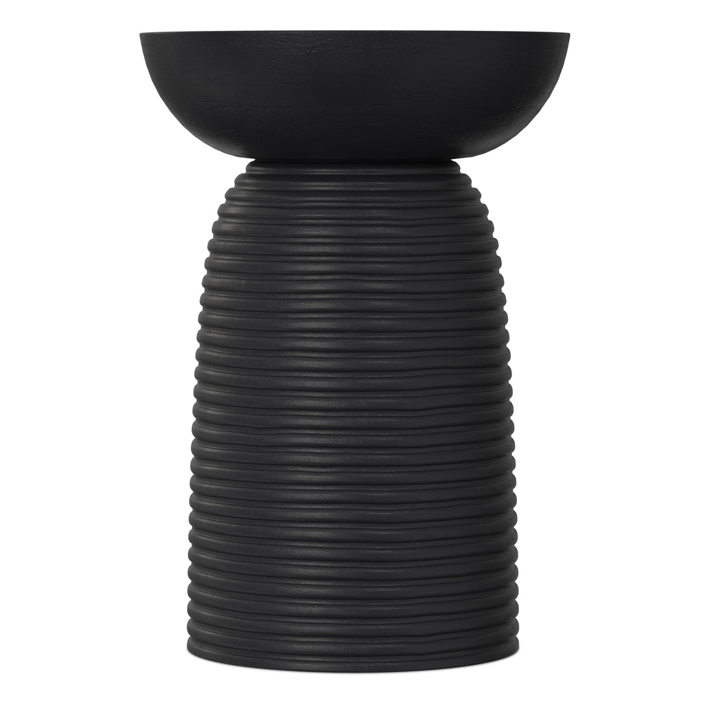 Boyd 13 Inch Ribbed Accent Table