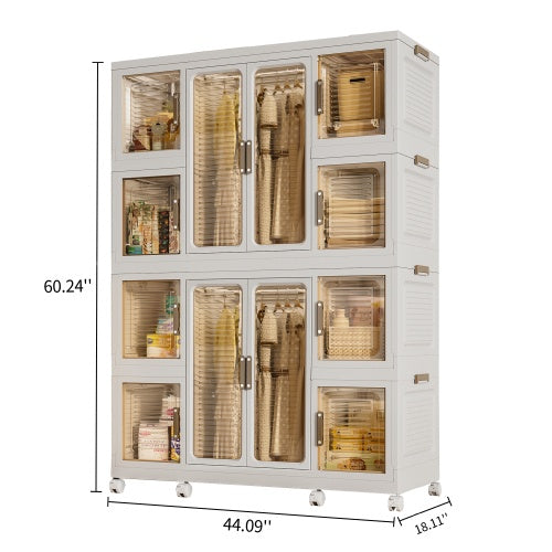 Portable Wardrobe Closet Storage Organizer