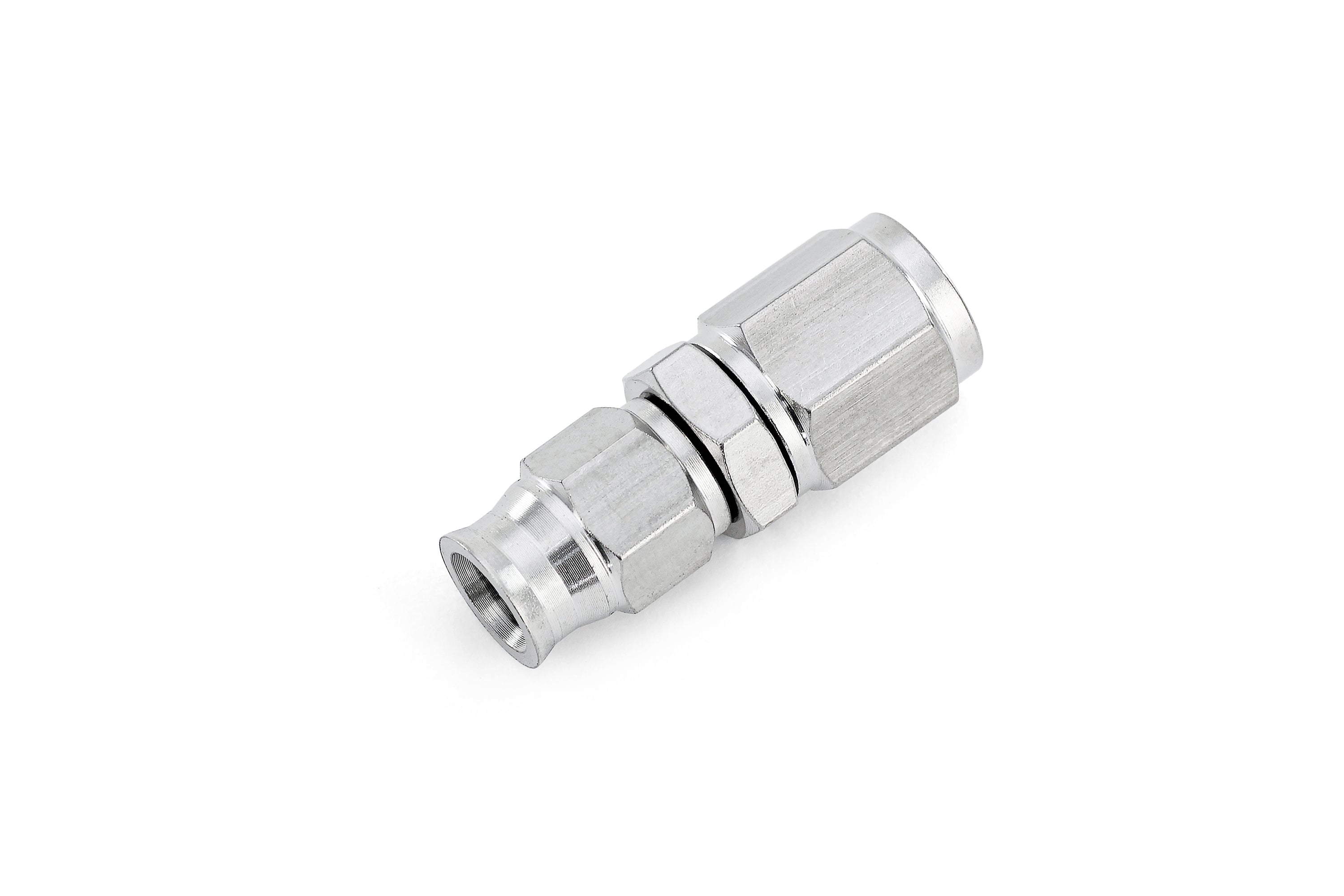 HPS Performance Products Compression Teflon Hose End to AN Female for PTFE Hose, Stainless Steel