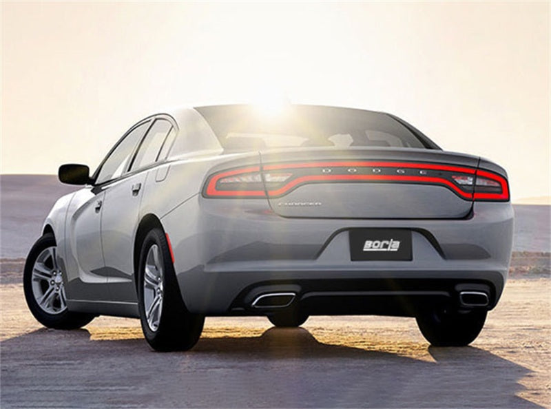 Borla 15-16 Dodge Charger 3.6L V6 S-Type Cat Back Exhaust (Uses Factory Valence) 140685