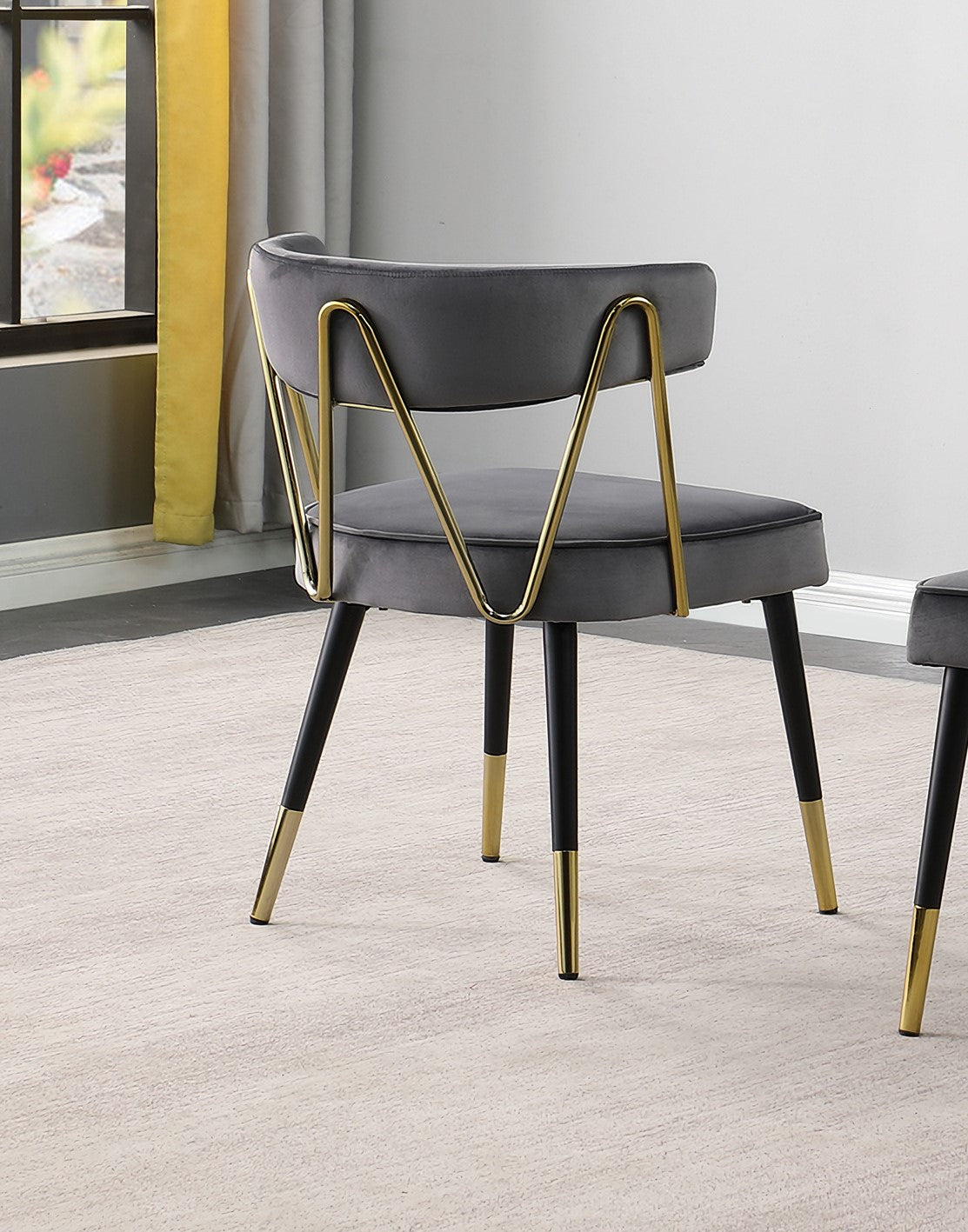 Glam Velvet Dining Chair Set of 2