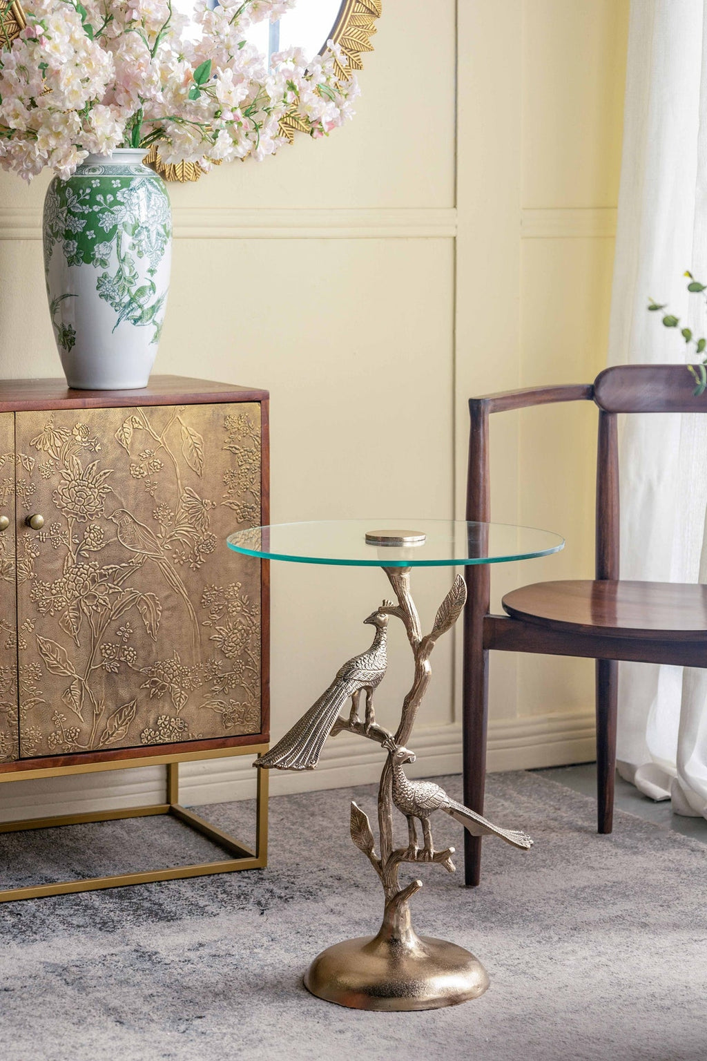 Artistic Round Side Table