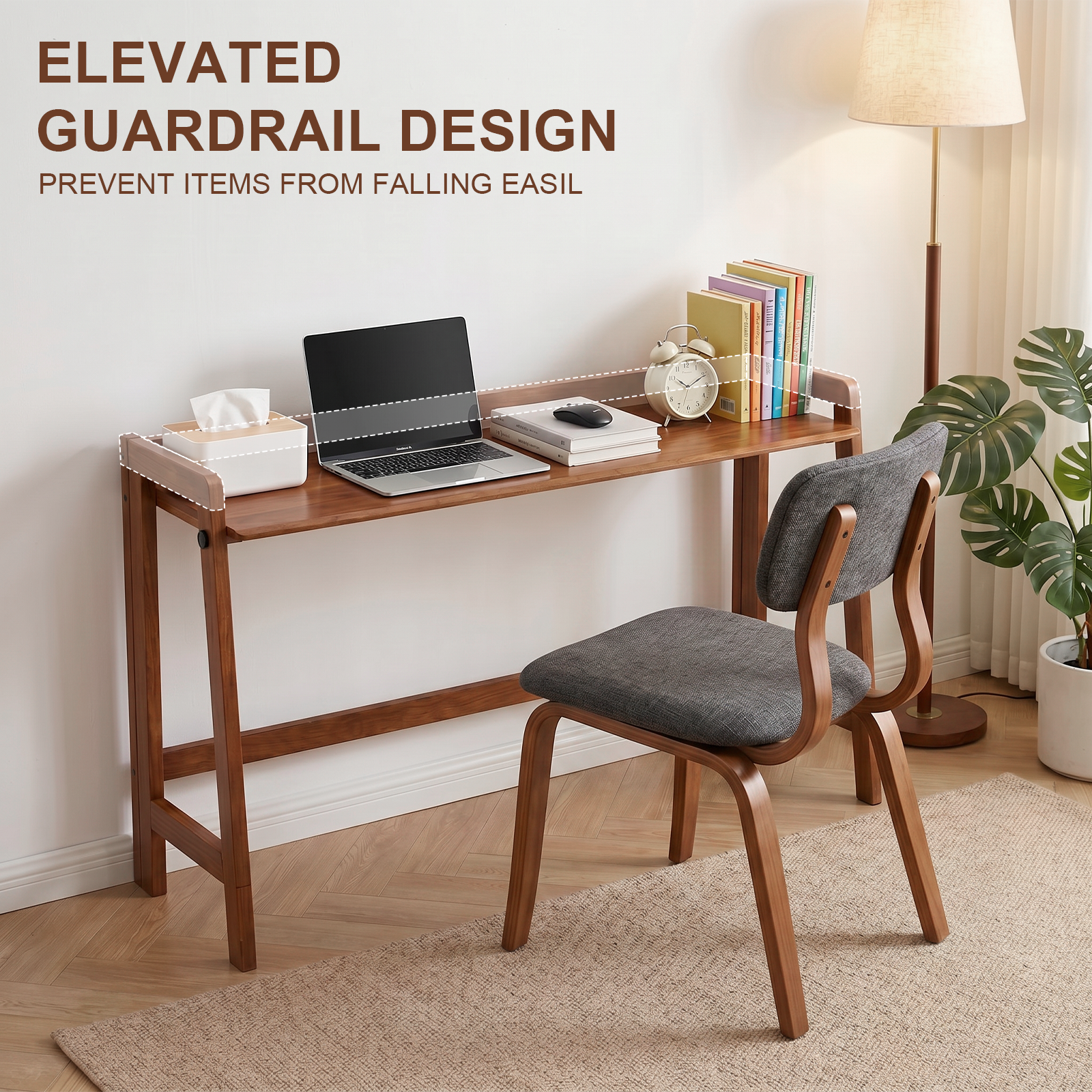 Solid Wood Folding Desk