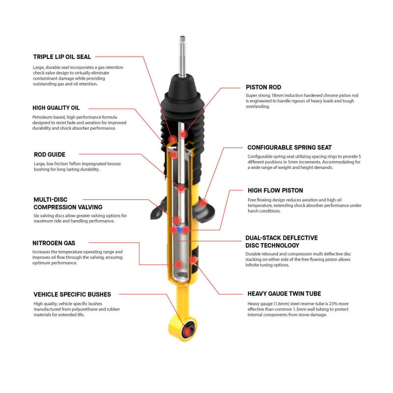 Old Man Emu ARB / OME Nitrocharger Plus Shock Land Cruiser 60 Series - Front 63063