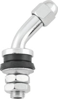 BikeMaster Valve Stem 45Deg Chrome Ea. 151416