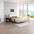 Charming Light Queen Bed