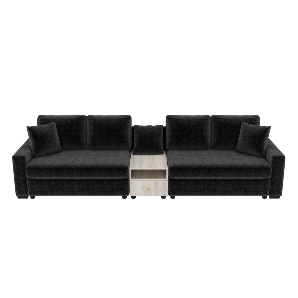 Modern Sofa Couch 127.9" Modular Sofa