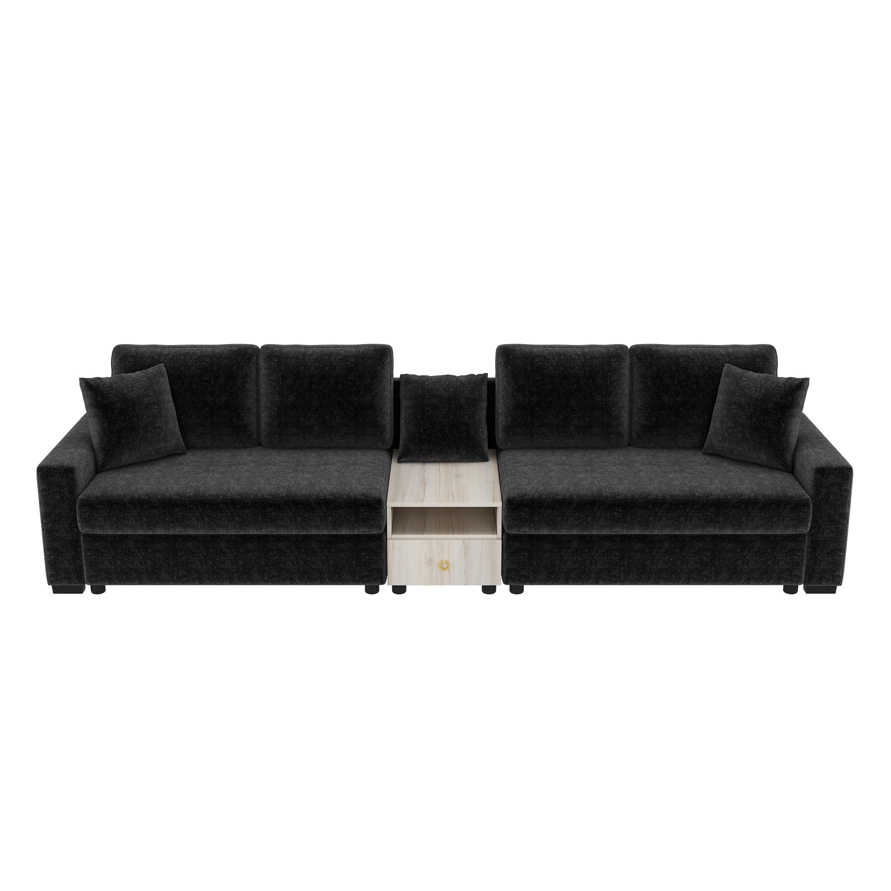 Modern Sofa Couch 127.9" Modular Sofa