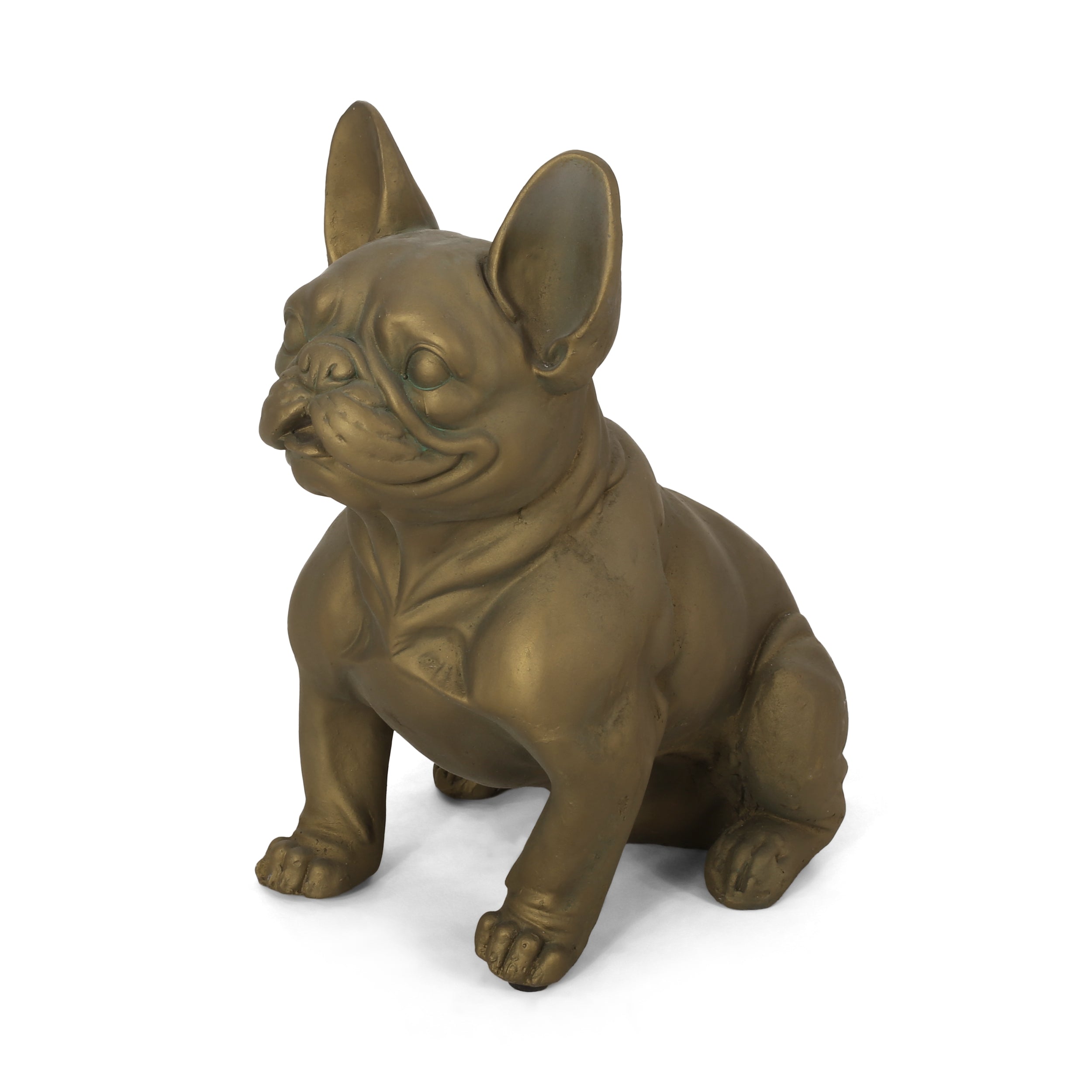 Dog Garden Sculpture - Outdoor French Bulldog Garden Statue