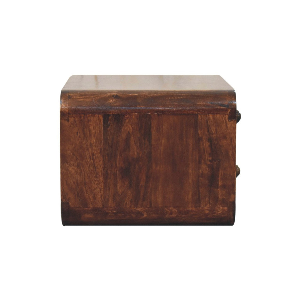 Solid Wood Curved California Nightstand