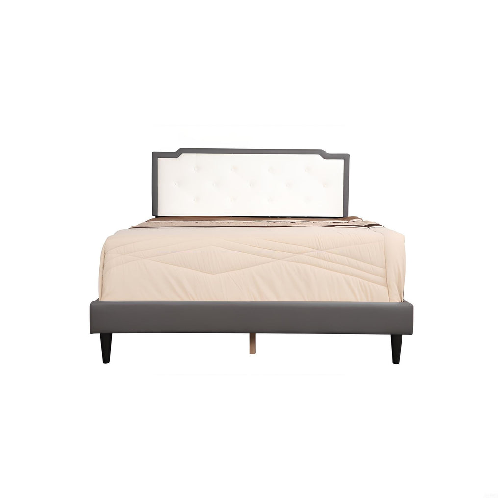 Charming Light Queen Bed
