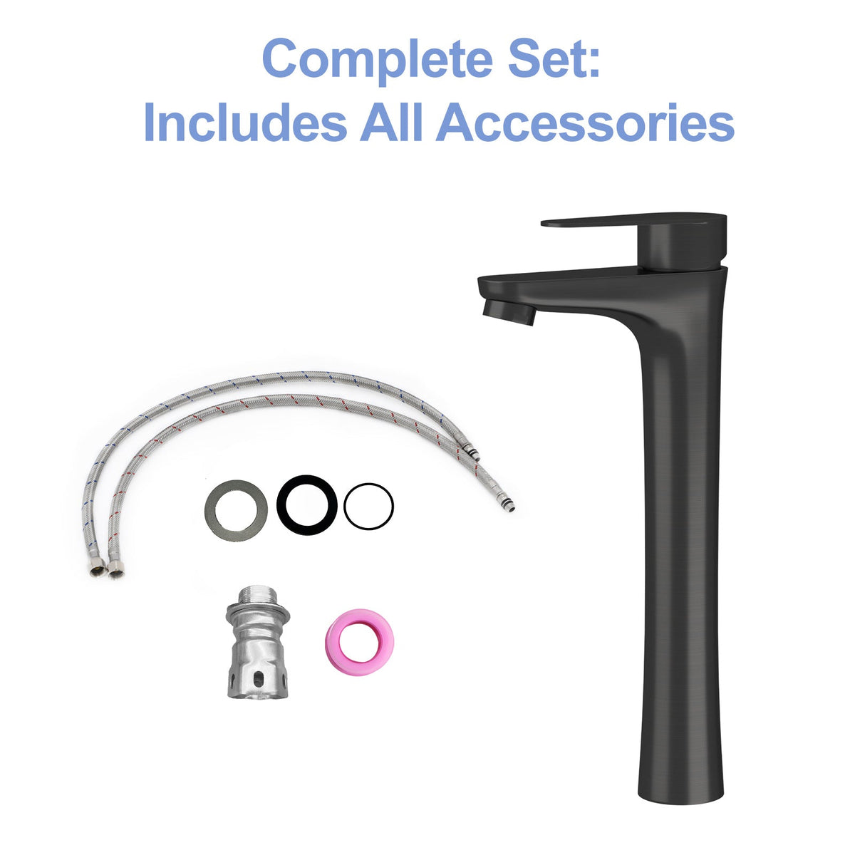 Oil-Rubbed Bronze Vessel Sink Faucet