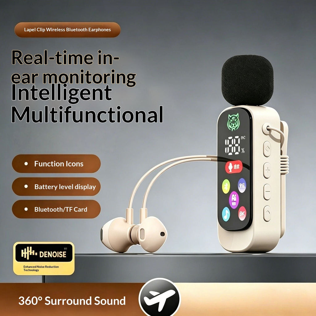 Noise-canceling Color-screen All-in-one Live-streaming Recorder