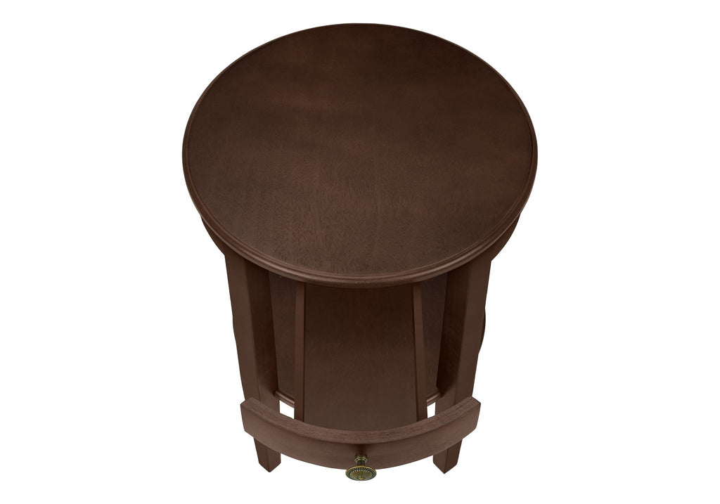 2-Tier Round Accent Table