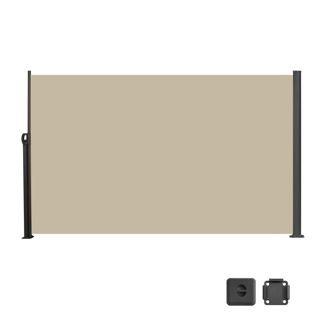 Retractable Side Awning for Outdoor Privacy